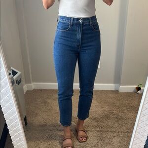 Abercrombie Ankle Straight Jeans